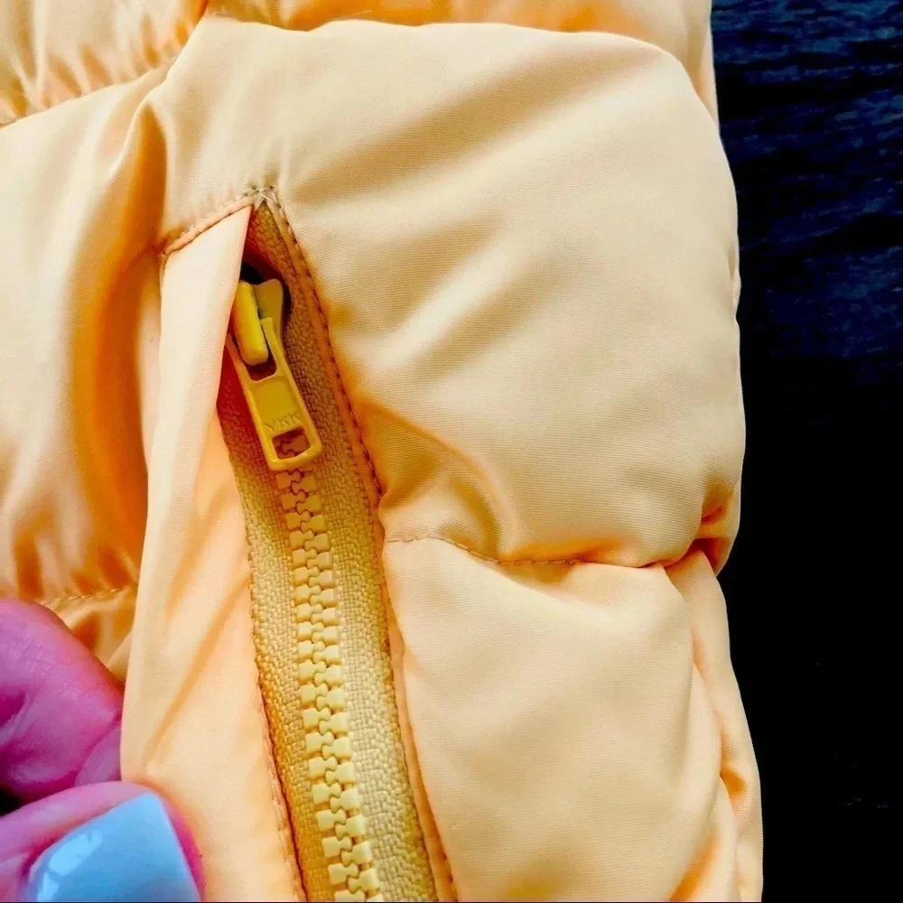 Vintage Gap Kids Yellow‎ Puffer Vest Jacket unisex